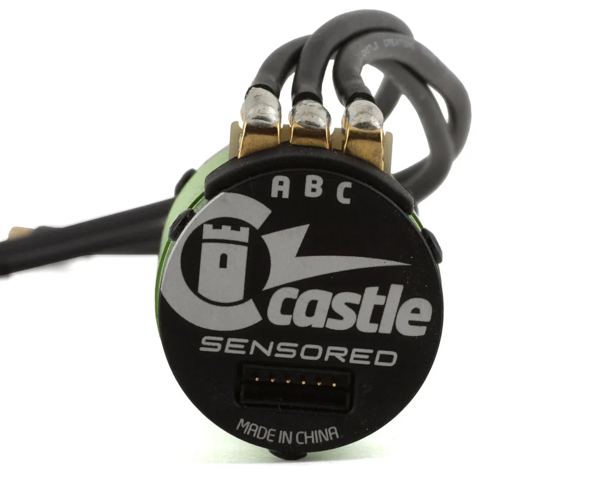 Castle Creations Mamba Micro X2 Waterproof 1/14th Scale Sensored Brushless Combo (8450Kv) - CSE010-0171-07