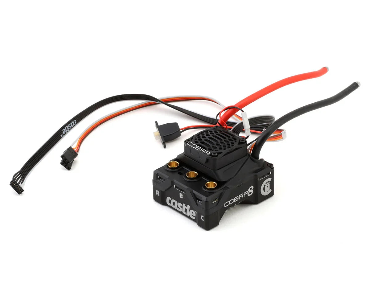 Castle Creations Cobra 8 6S 1/8 Scale Brushless ESC - CSE010-0172-00