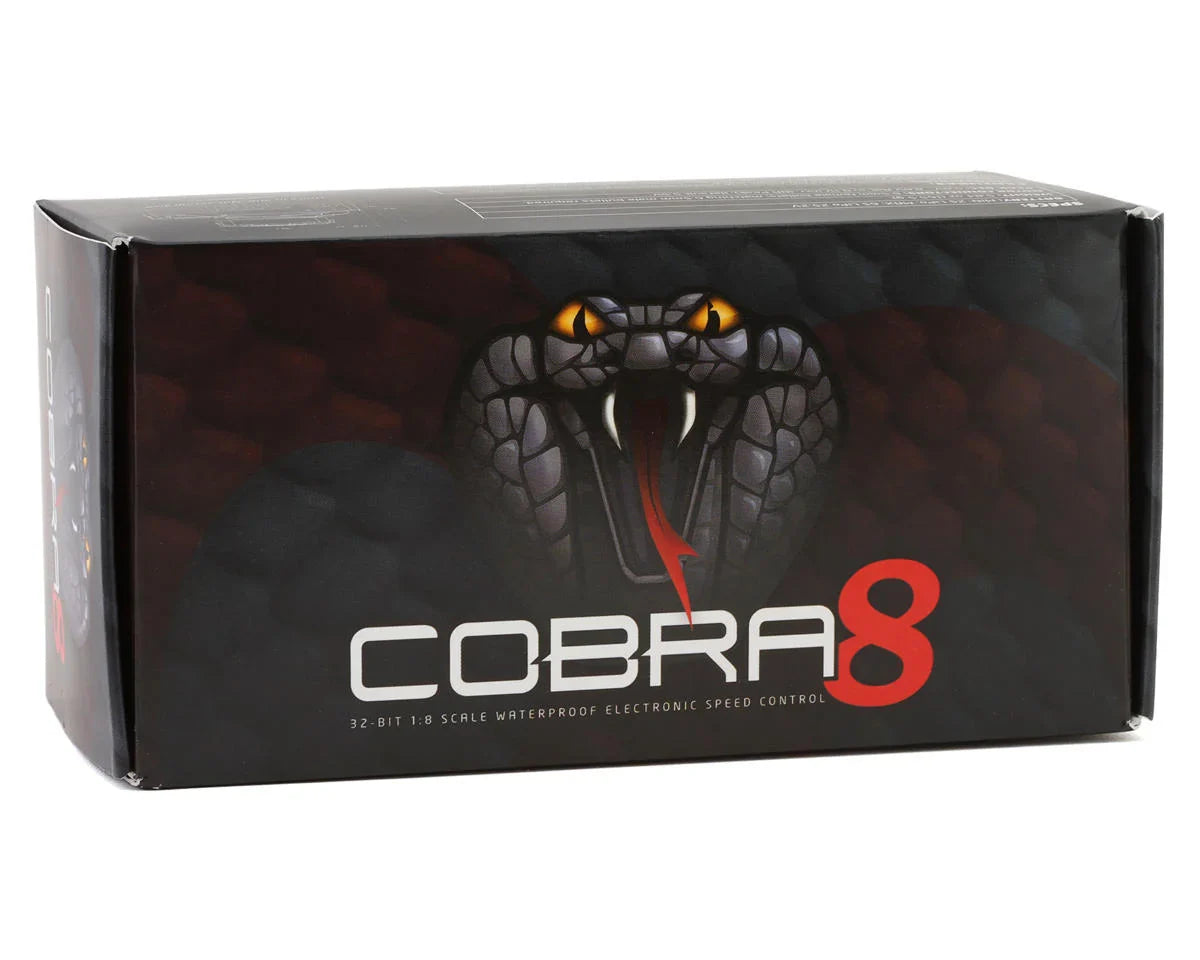 Castle Creations Cobra 8 6S 1/8 Scale Brushless ESC - CSE010-0172-00