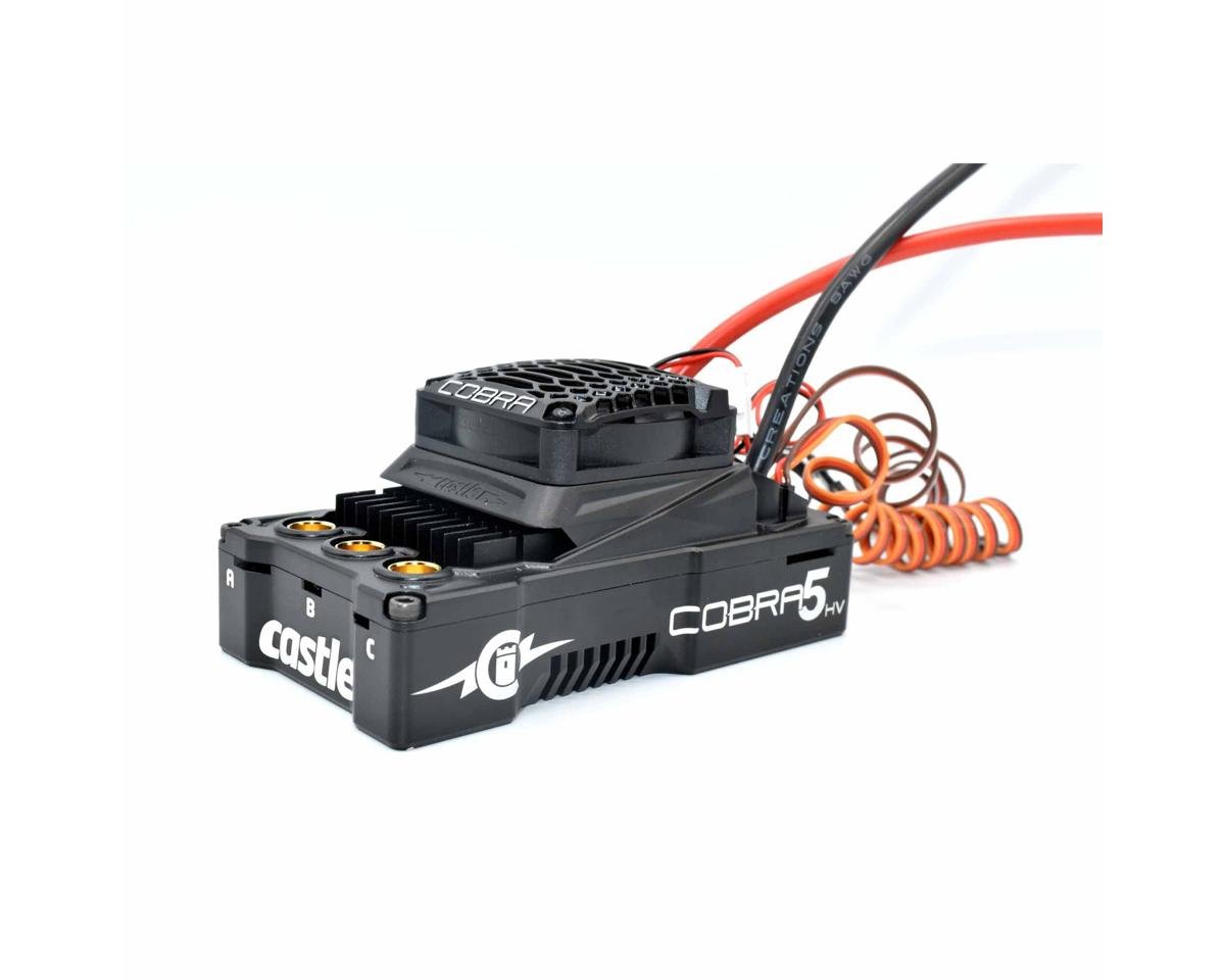 Castle Creations - Cobra 5 HV 12S 1/5 Sensored Brushless ESC
