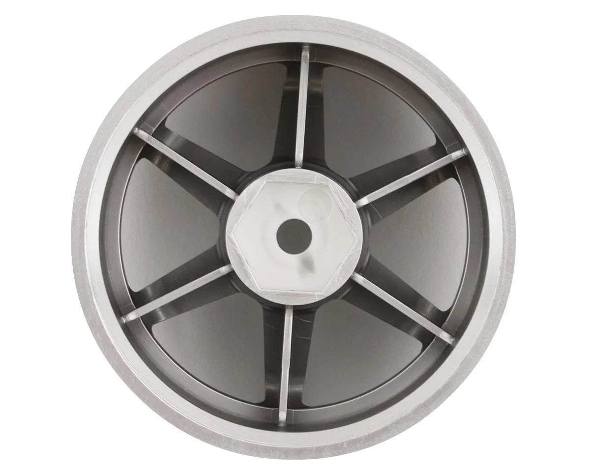 Mikuni Volk Racing TE37SL Drift Wheels (Graphite) (2) (5mm Offset) w/12mm Hex - DW-3256