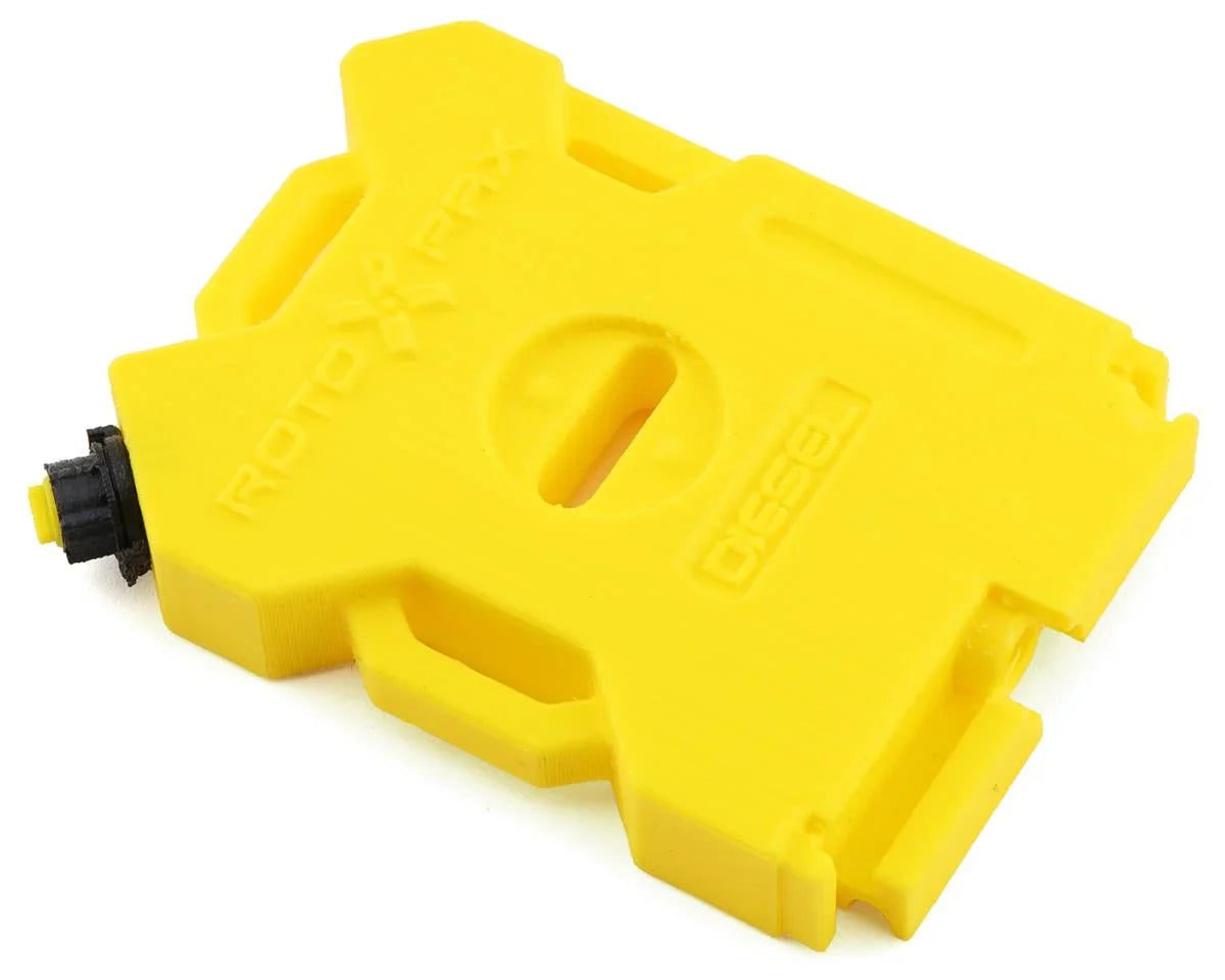 Exclusive RC SCX6 1/6 Scale 2 Gallon Rotopax (Yellow) (Miniature Scale Accessory) - ERC6-1007