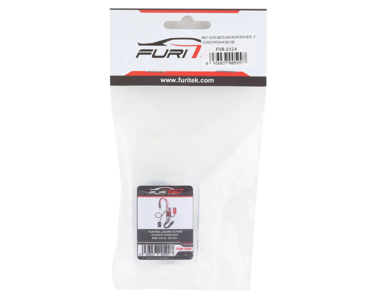 Furitek Lizard V2 20A Brushed/Brushless ESC Combo - FTK-FUR-2124