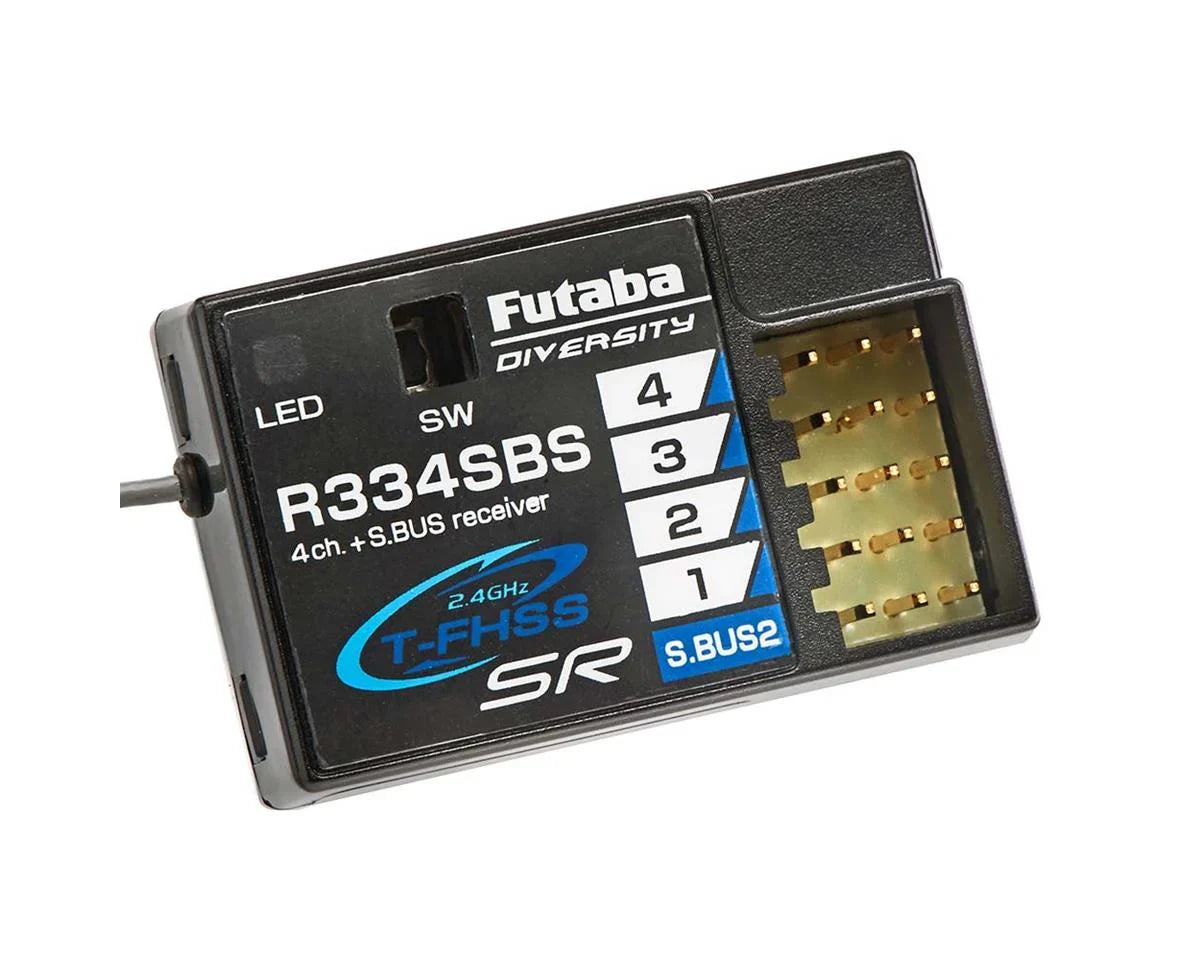 Futaba R334SBS TFHSS SR S.Bus2 HV 4-Channel 2.4GHz Receiver - FUT01102246-3