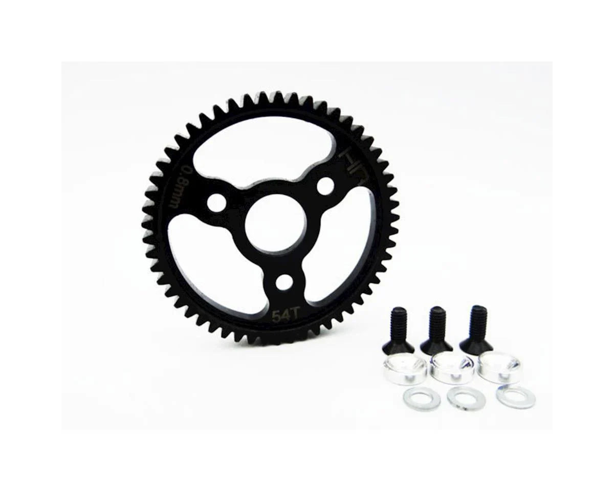Hot Racing Traxxas 32P Steel Spur Gear (Silver) (54T) - HRASJT254