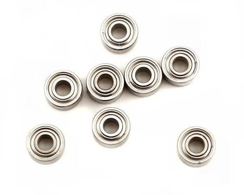 #LOSI1528 Wheel & Hub Ball Bearing Set: Micro-T