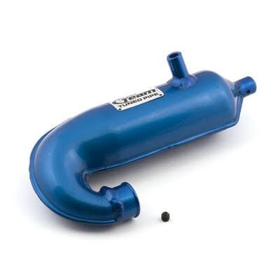 NTO3 REAR EXHAUST MUFFLER BLUE