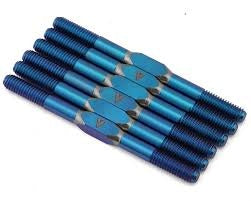TITANIUM TURNBUCKLE SET, HPI RS4 PRO/SPORT NAR., BLUE ANOD