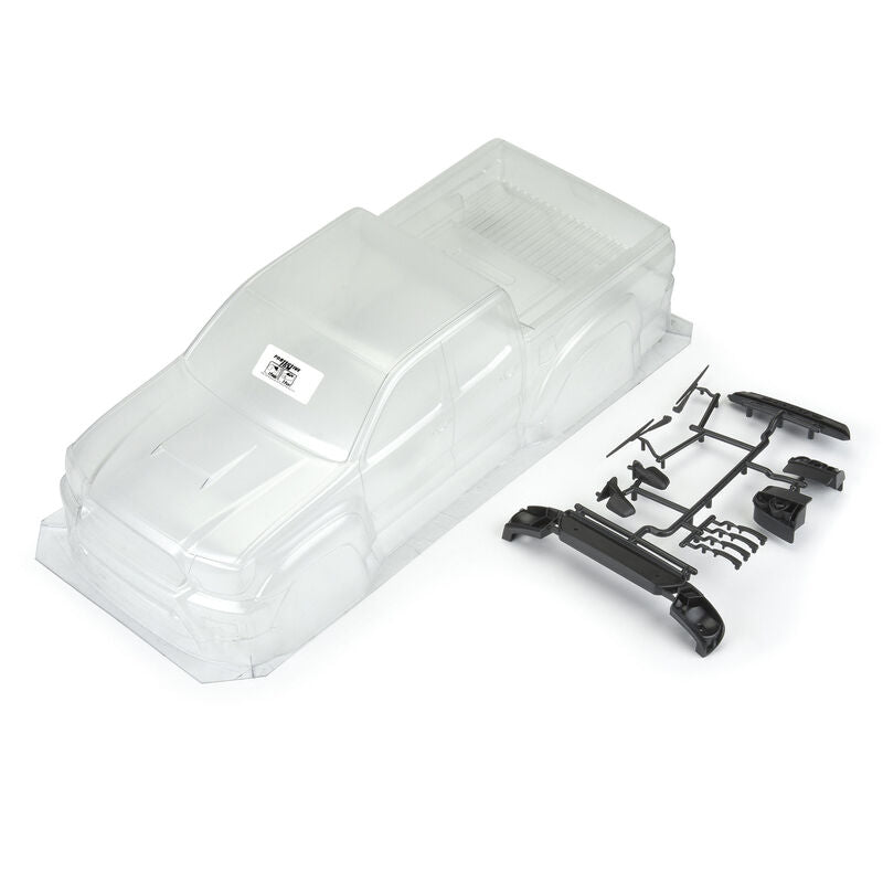 1/10 2015 Toyota Tacoma TRD Pro Clear Body 12.3" Wheelbase: Crawlers