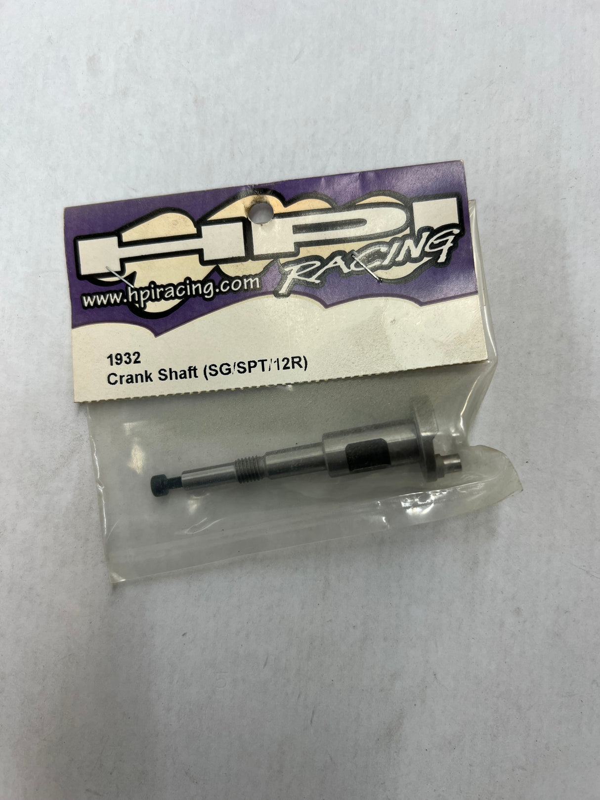 HPI RACING # 1932 CRANK SHAFT (SG/SPT/12R)