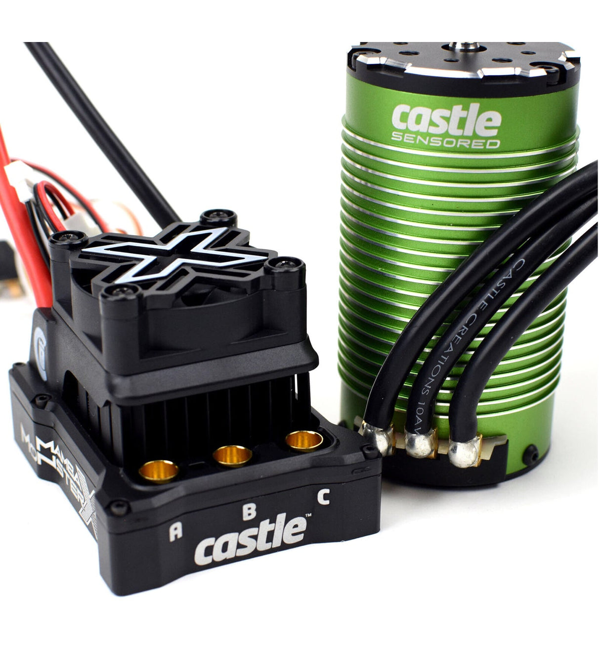 1/6 Mamba Monster X Brushless ESC / 1717-1260Kv Sensored Motor Combo