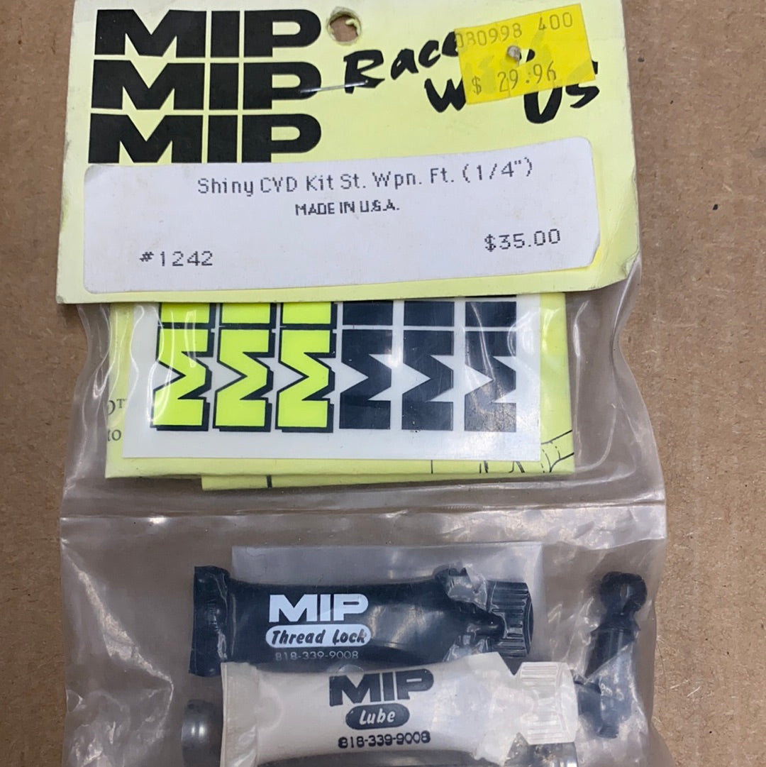 MIP 1242 SHINY CVD KIT Street Weapon Front 1/4 axel