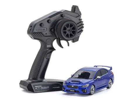 Kyosho - Mini-Z AWD MA-20 ReadySet Subaru Impreza WRX STI, Blue - KYO32630BL