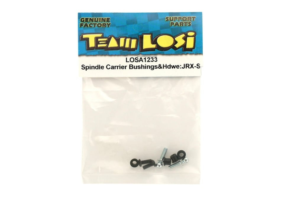 #LOSI1233 Spindle Carrier Bushings&Hdwe:JRX-S
