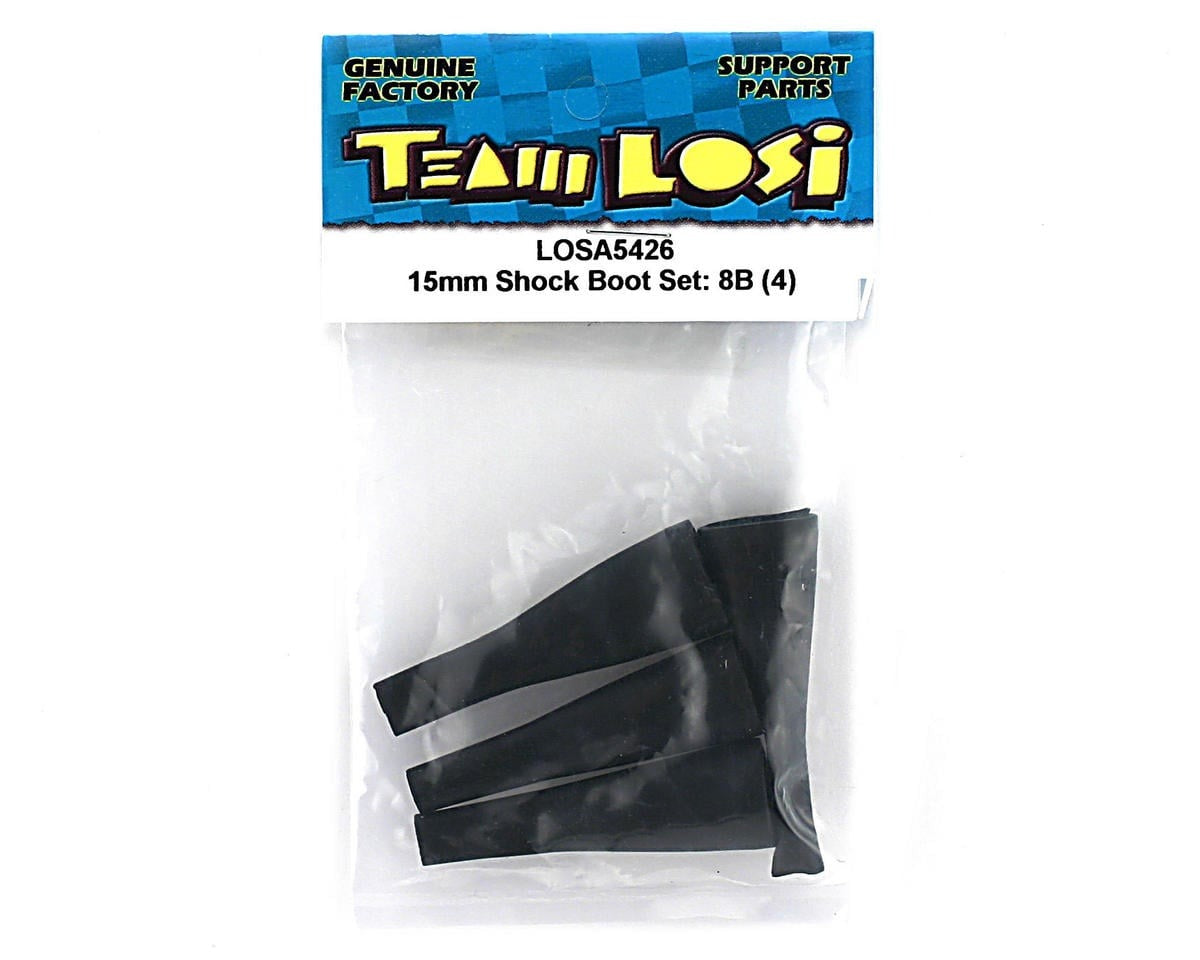 #LOSA5426 15mm Shock Boot Set (4): 8B 8T