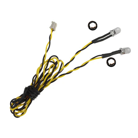 MyTrickRC - Amber Dual LED 5mm - 2-LEDs on Single Lead - MYKRDY5