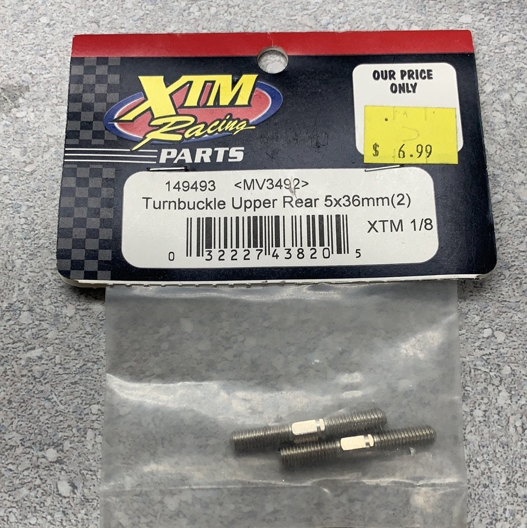 Turnbuckle Upper Rear 5x36mm (XTM Racing) 149493