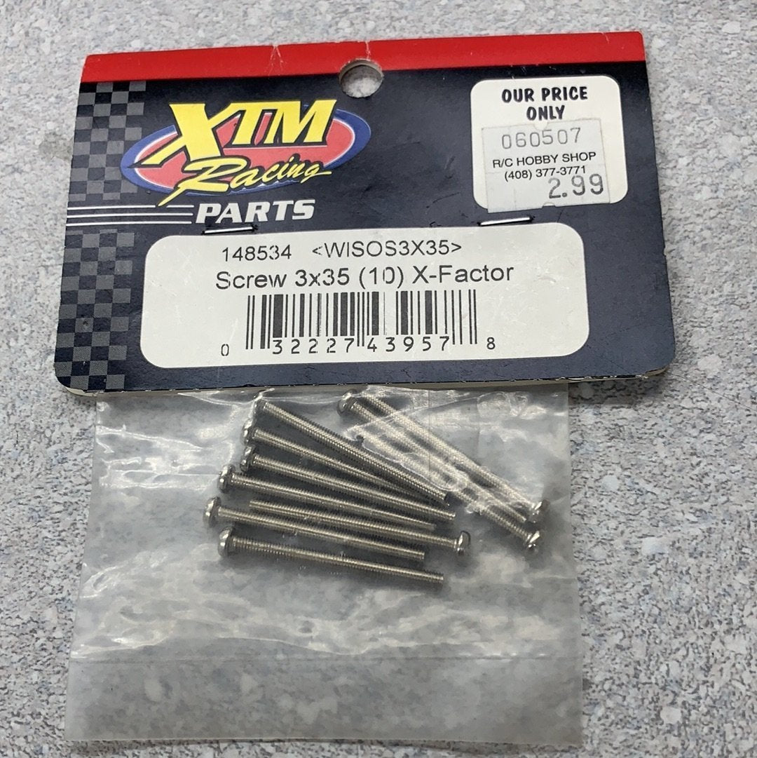 Screw 3x35 (XTM Racing) 148534
