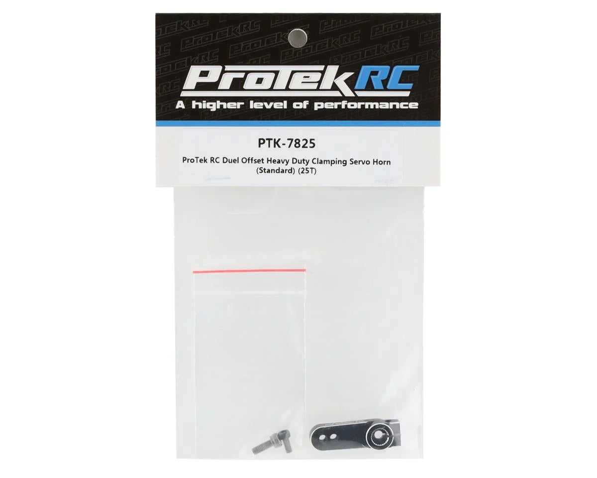 ProTek RC Dual Offset Heavy Duty Clamping Servo Horn (Standard) (25T) - PTK-7825