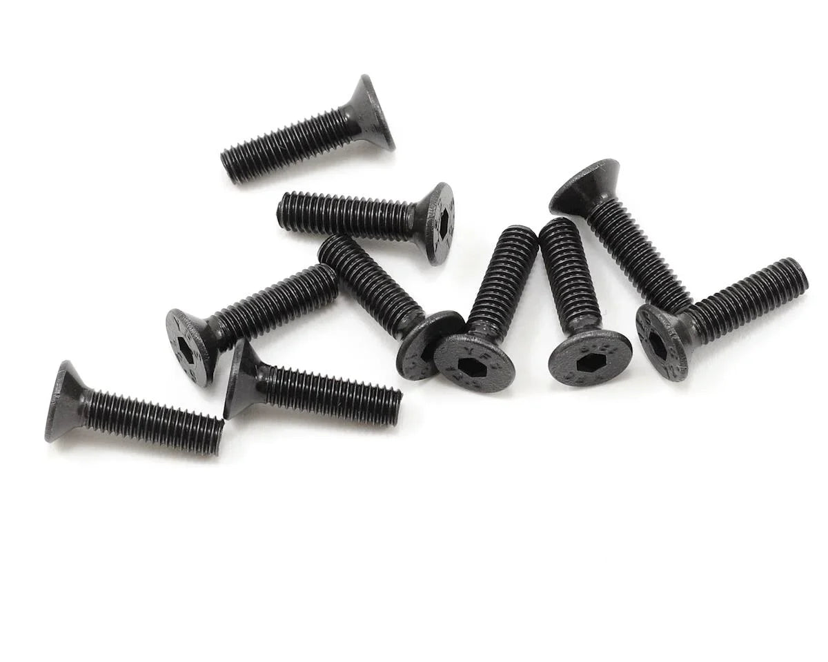 ProTek RC 3x12mm "High Strength" Flat Head Screws (10) - PTK-H-2204