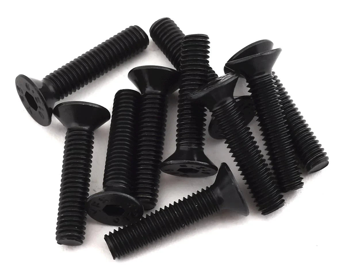 ProTek RC 3x14mm "High Strength" Flat Head Screws (10) - PTK-H-2205