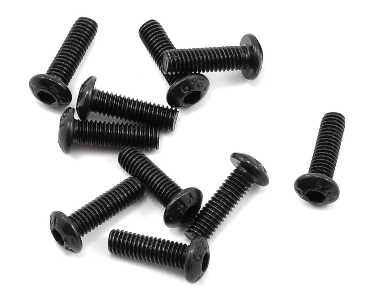ProTek RC 3x10mm "High Strength" Button Head Screws (10) - PTK-H-3203