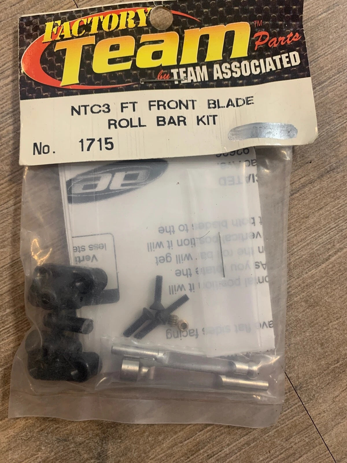 NTC3 FT FRONT BLADE ROLL BAR KIT