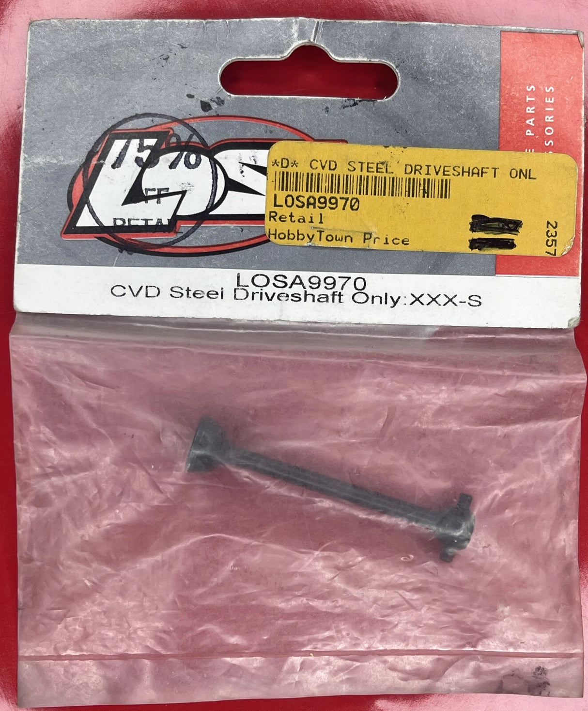 #LOSA9971 CVD Alum Driveshaft Only:XXXS