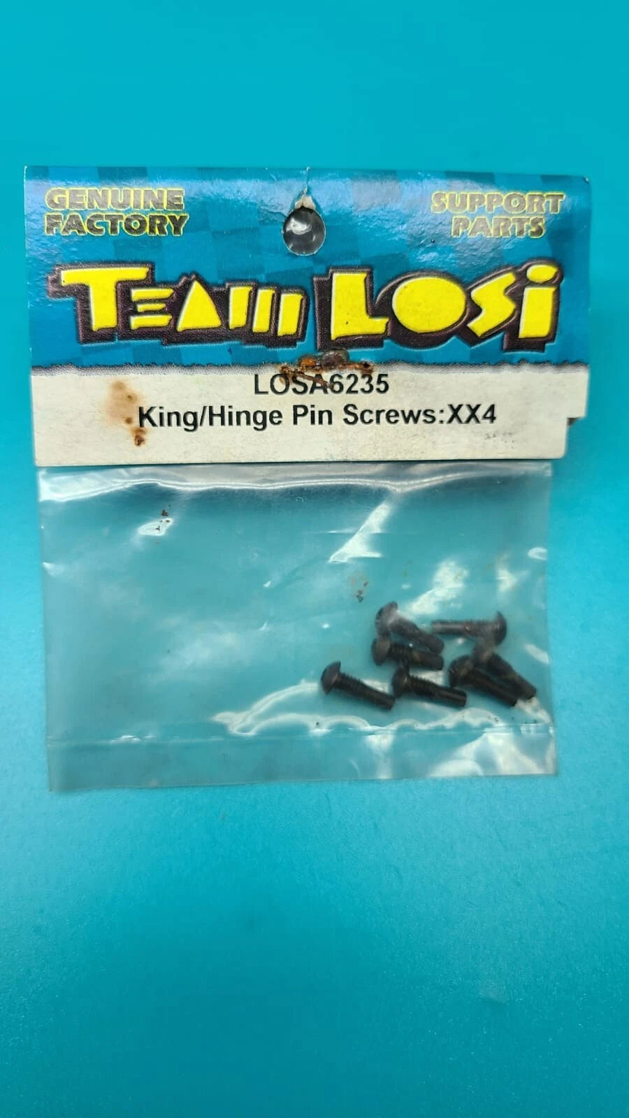 LOSA6235 King/Hinge Pin Screws:XX4