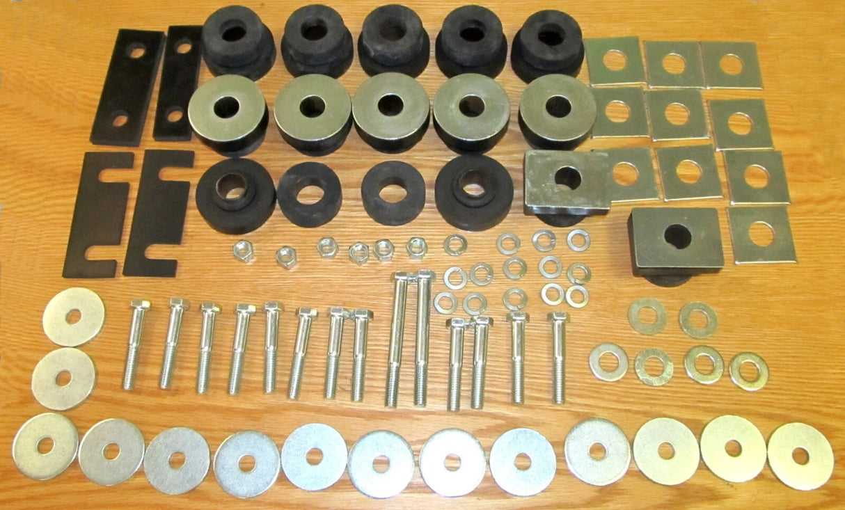 A -4228 SW FRONT-REAR BODY MOUNT SET SEDAN