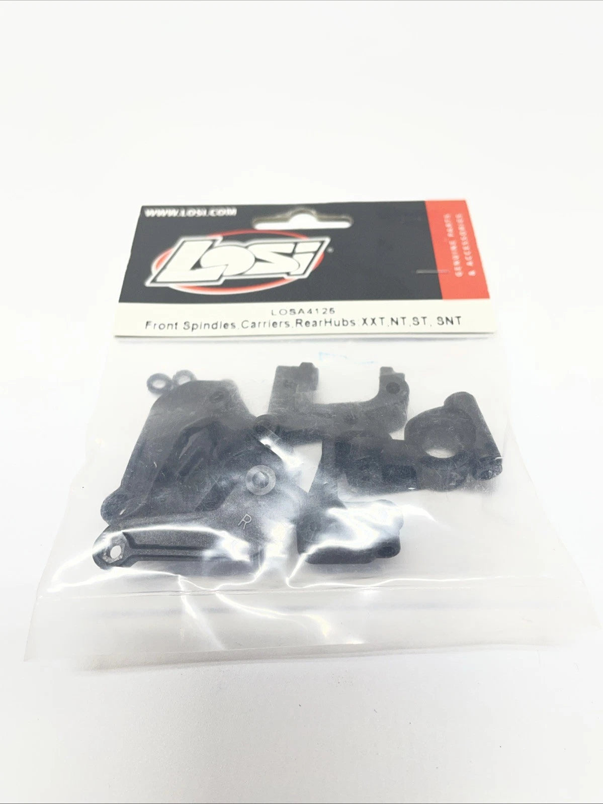 LOSA4125 Front Spindles, Carriers,RearHubs:XXT,NT,ST, SNT