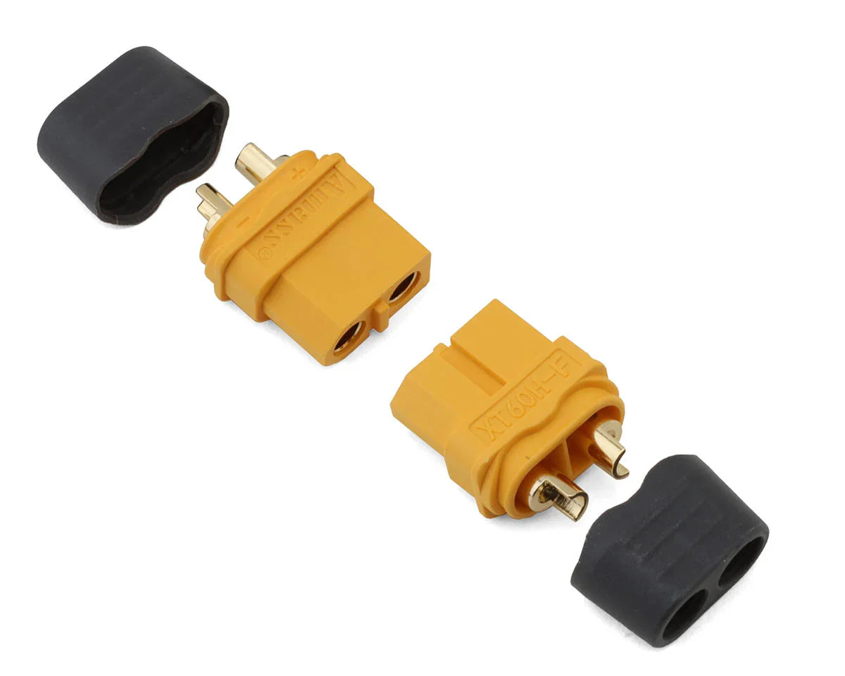 Samix XT60 Connectors w/Wire Covers (2 Female) - SAMCXT60H-002F