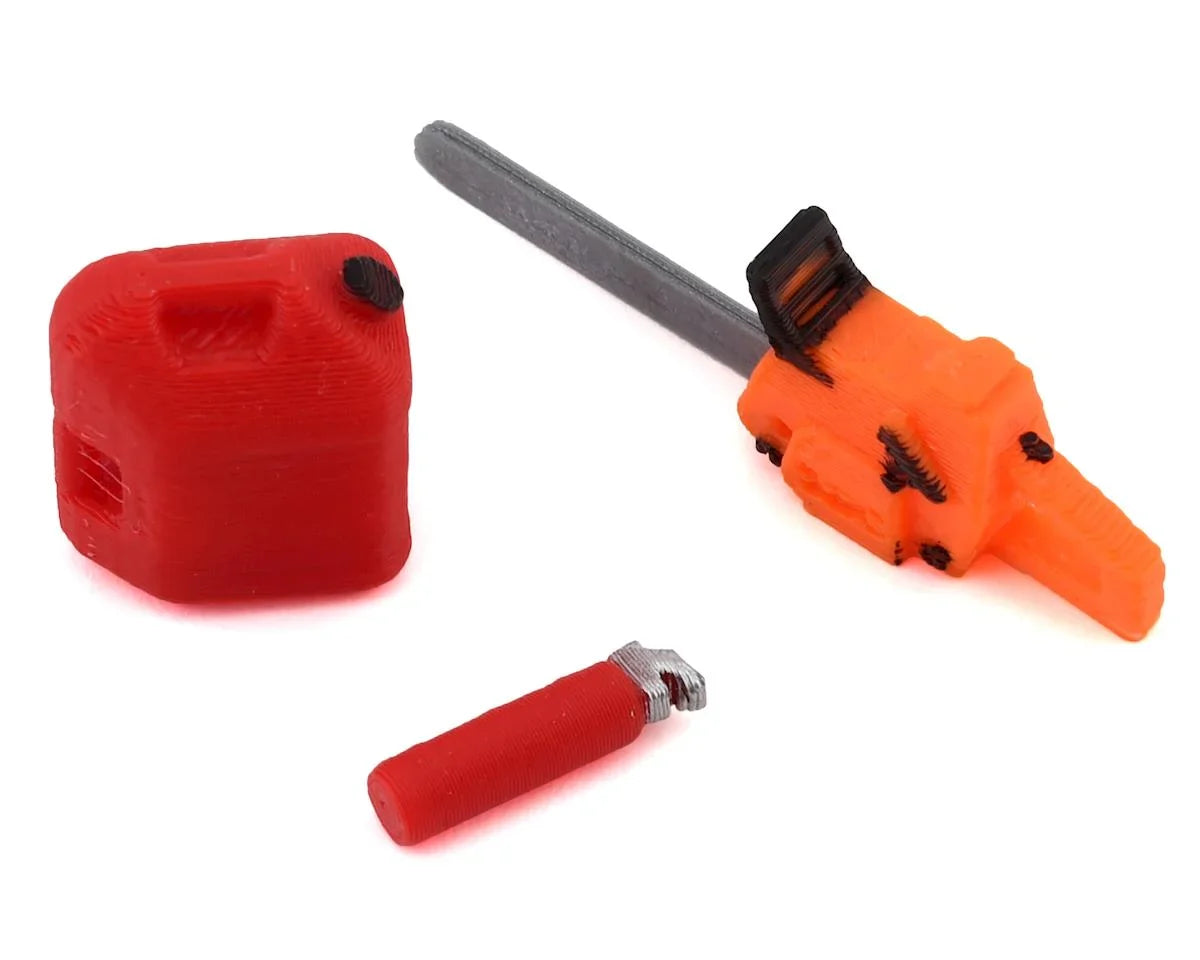 Scale By Chris 1/24 Scale Combo Pack 3 w/Chainsaw, 5gal Fuel Jug, Fire Extinguisher - SBCS24C