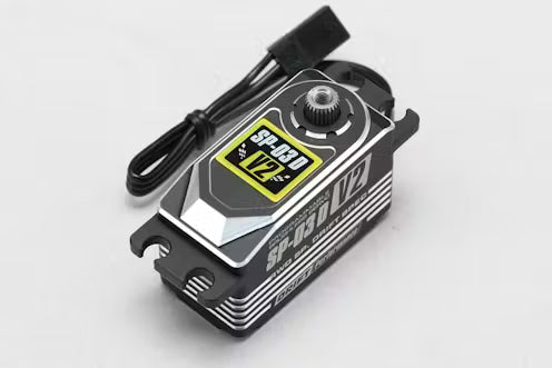 Yokomo SP-03D Version 2 Drift Brushless Steering Servo (Black)