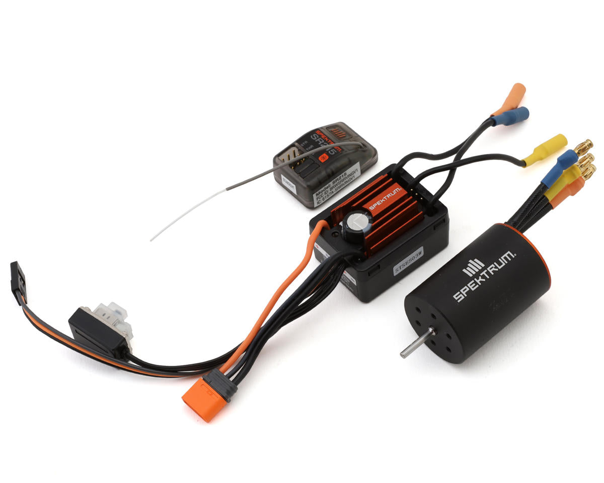 Spektrum - RC Firma Losi® NASCAR Brushless Motor/ESC/Receiver Combo (4500Kv)