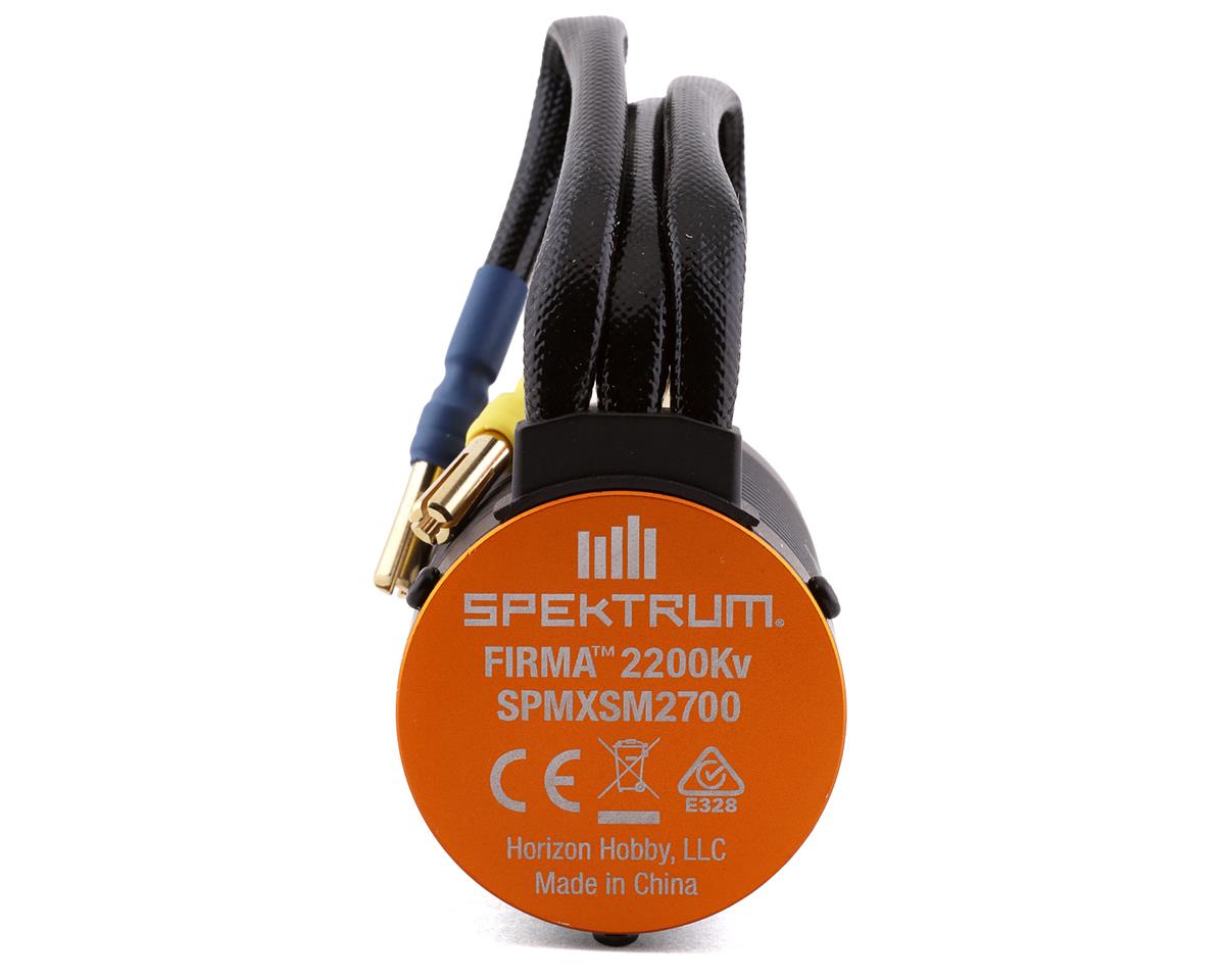 Spektrum - RC Firma 4-Pole Brushless Motor w/5mm Shaft (2200Kv)
