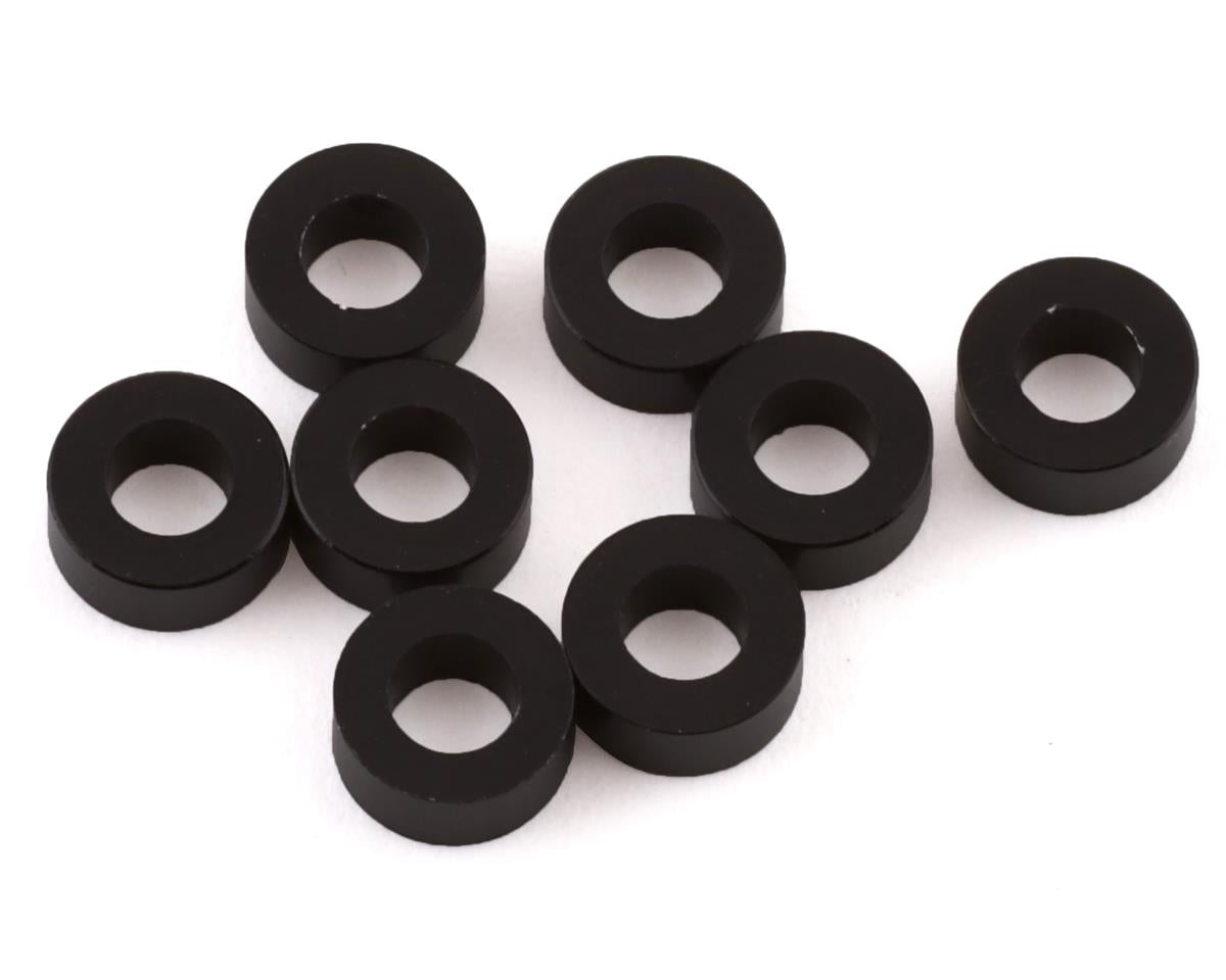 Scale Reflex 3x6x2.5mm Ball Stud Washers (Black) (8) - SRF830250
