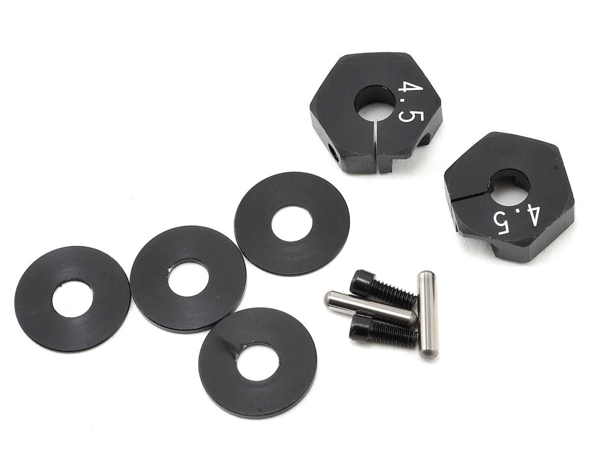 Yokomo +4.5mm Clamping Wheel Hex Hub w/Spacers (2) - YOKB7-011NBA
