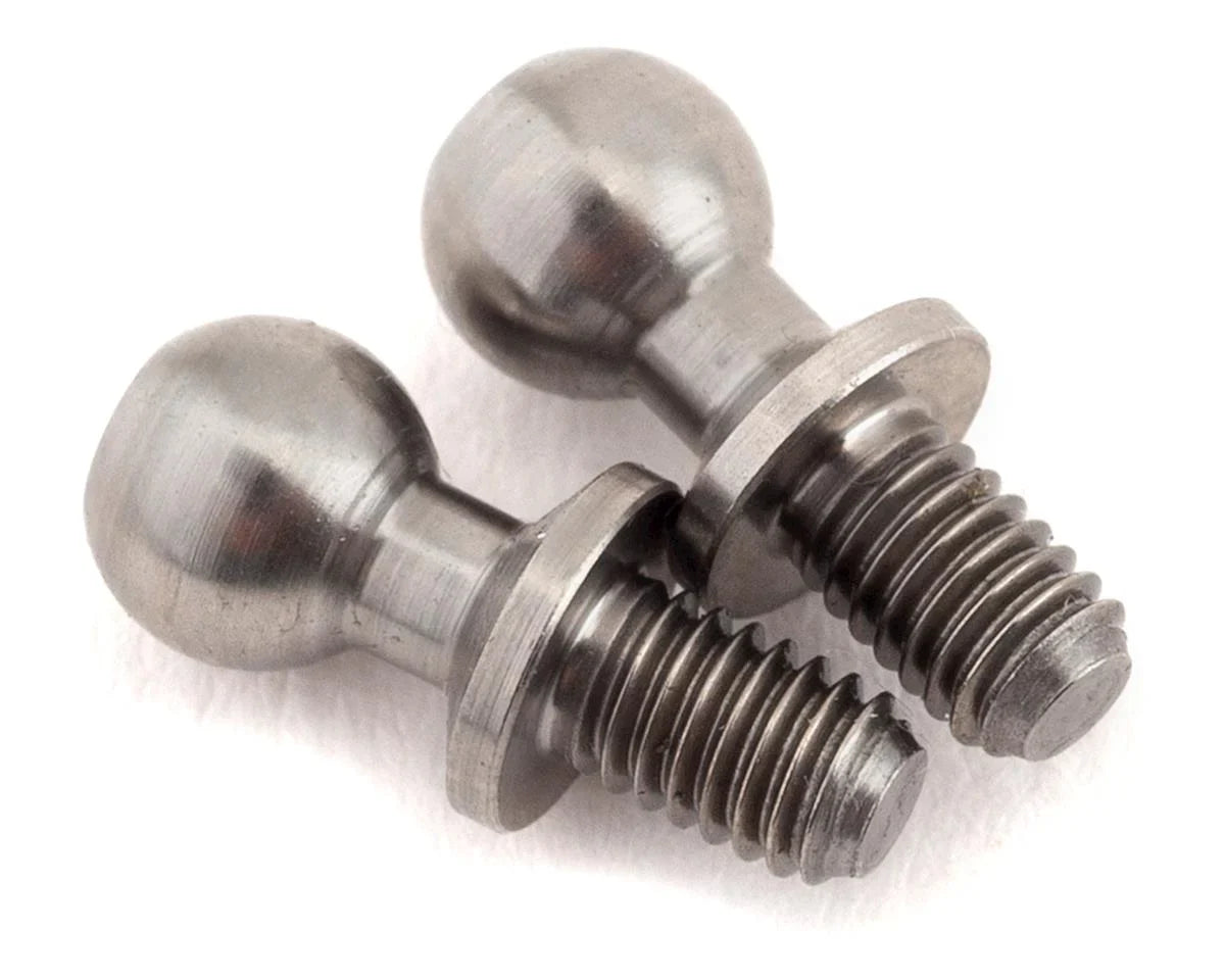 Yokomo BD9 2019 High Precision Titanium Rod Ball End (2) (Small) (11.5mm) - YOKRP-101SHA