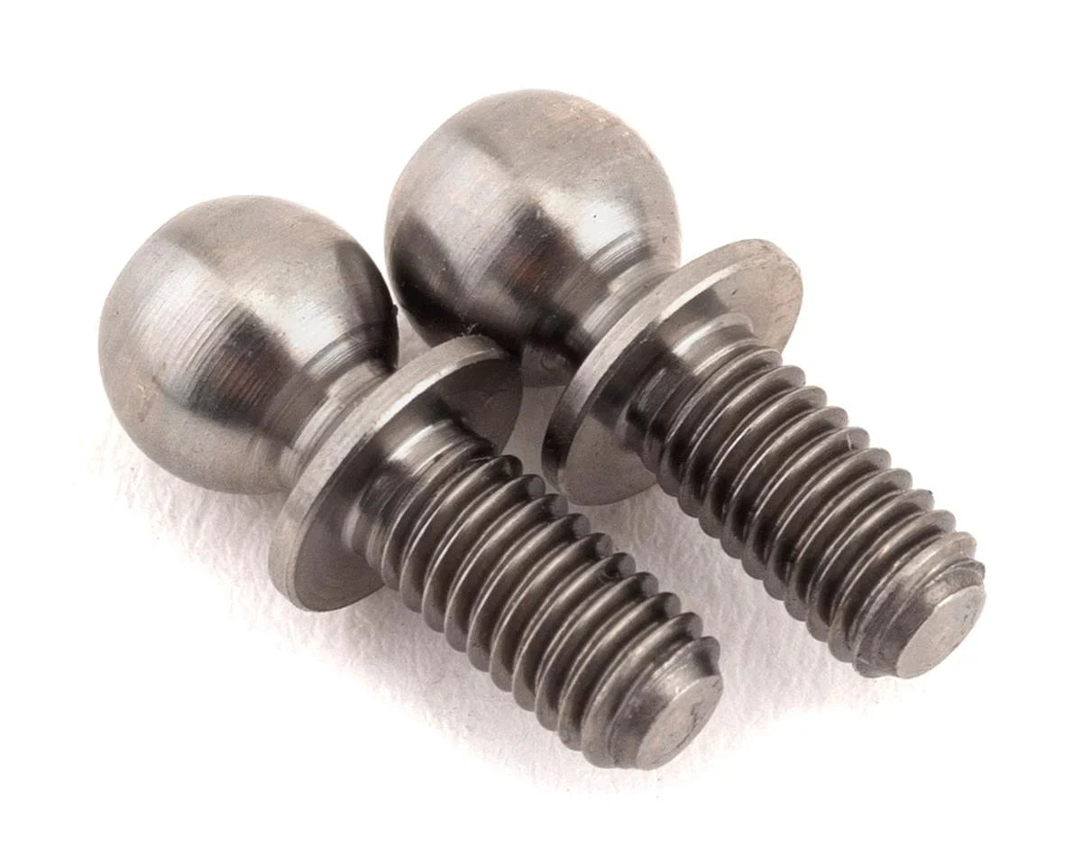 Yokomo BD9 2019 High Precision Titanium Rod Ball End (2) (Short Neck) (11.5mm) - YOKRP-101SHSA