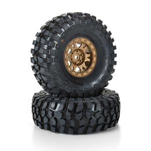 Arrma Mojave Grom dBoots 'Fortress' Pre-Mounted Off-Road Tires (Yellow) (4) [ARA550115 Arrma Mojave Grom dBoots 'Fortress' Pre-Mounted Off-Road Tires (Yellow) (4) [ARA550115