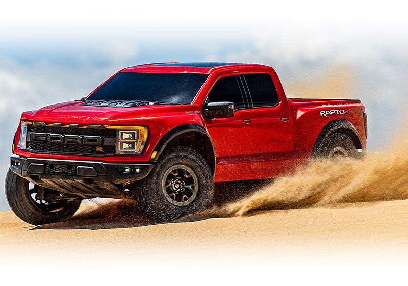 TRAXXAS RAPTOR R 4X4 VXL RED - 101076-4