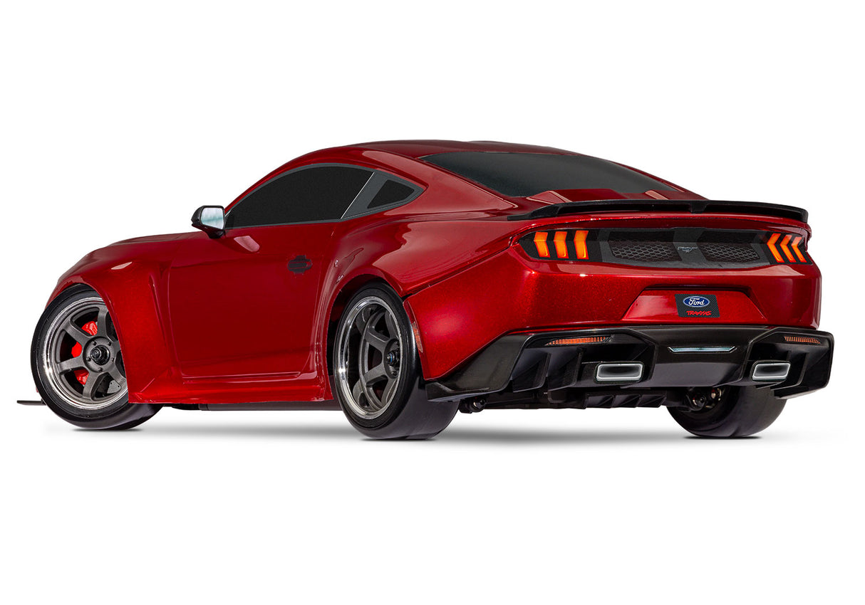 Traxxas 4-Tec® Ford® Mustang 1/10 RTR Electric RWD Drift Car (Red) w/XL-5™ ESC, TQi™ 2.4GHz Radio & TSM®