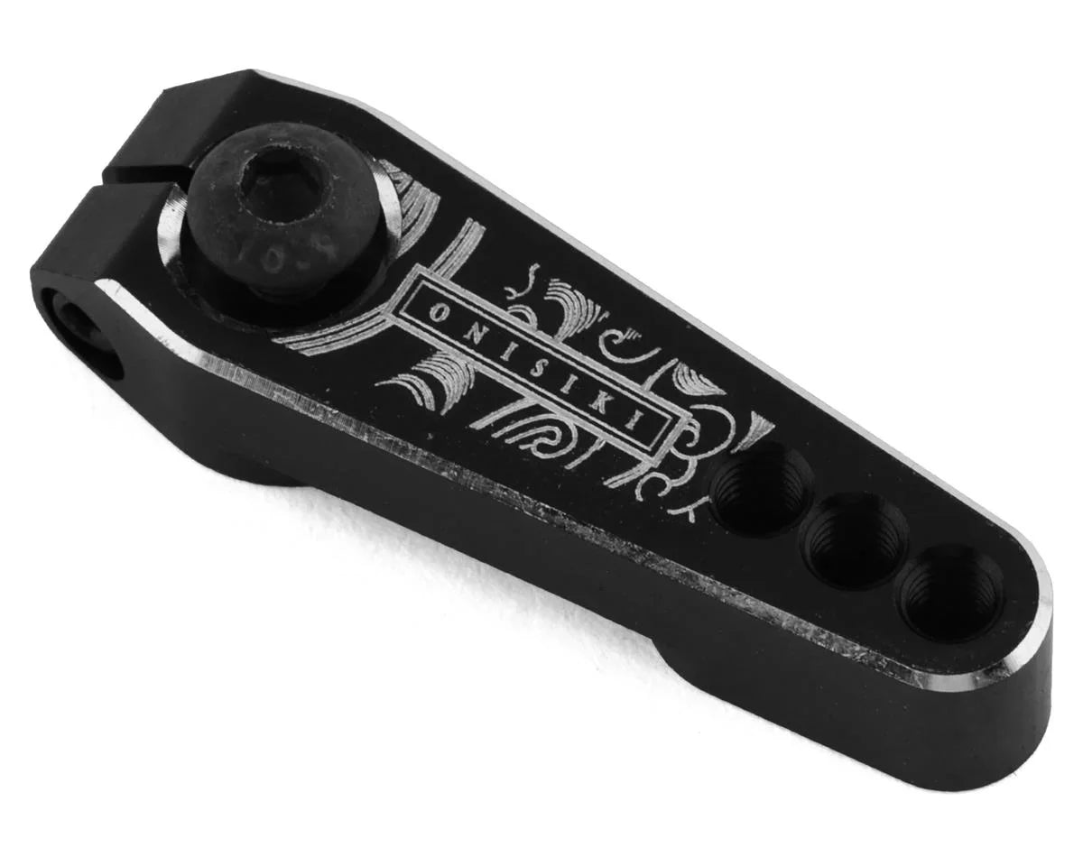 ONI9106 Onisiki HD Aluminum Servo Horn (Black) (25T-Protek/Futaba/Reve D)