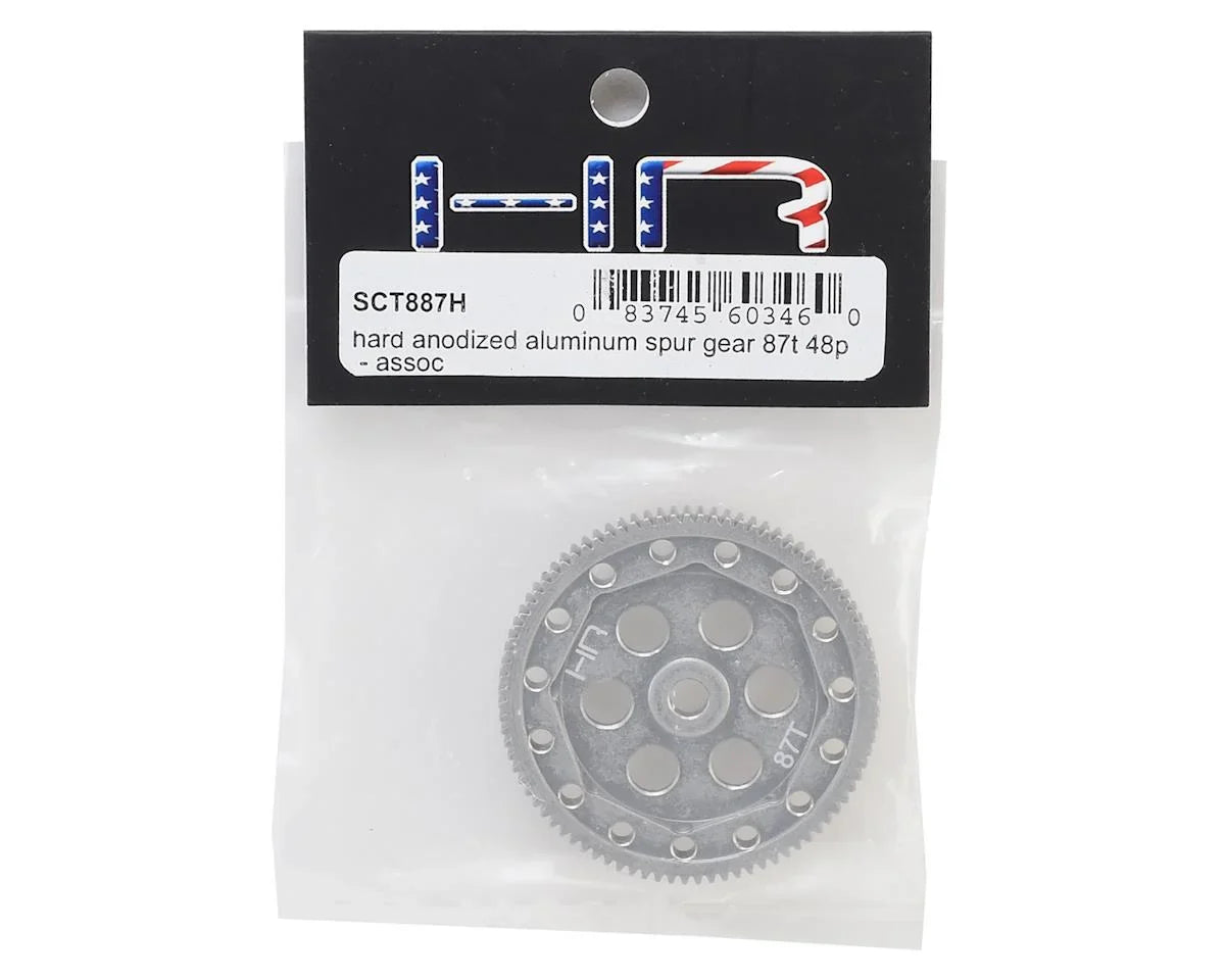 HRASCT887H Hot Racing Associated 48P Aluminum Spur Gear (87T)