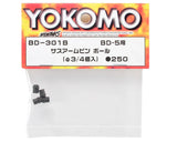 YOKBD-301BA Yokomo 3mm Suspension Arm Pin Ball (4)