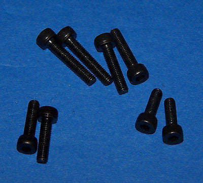KYOSHO CAP SCREWS VARIETY PAK (M2 6X8, 10, 12, 14) - (8 PCS) #KYO1125