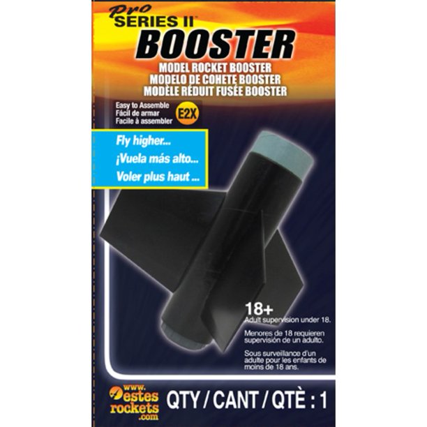 Estes Rockets 29 mm Booster for Model Rockets Pro Series II E2X - EST9752