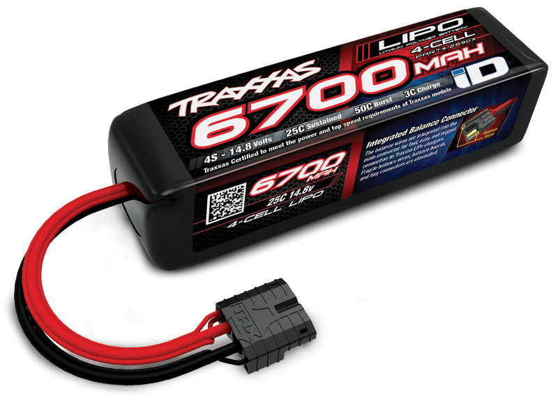 4S - 14.8 Volts 25C Sustained 50C Burst 3C Charge