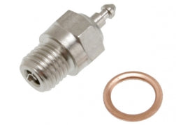Glow plug, super-duty (long-medium)/gasket - 3232X